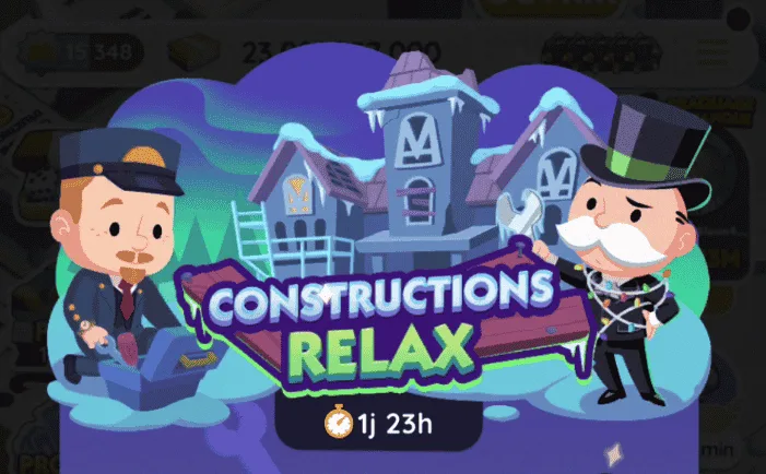 Evenement Constructions Relax Monopoly Go Liste Des Recompenses